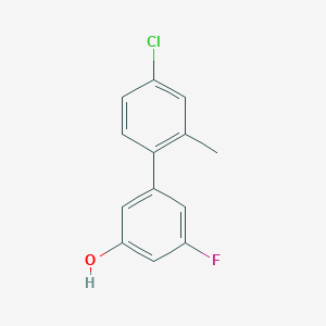 5-(4-Chloro-2-methylphenyl)-3-fluorophenol, 95%