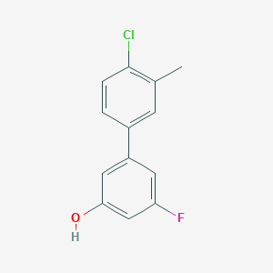 5-(4-Chloro-3-methylphenyl)-3-fluorophenol, 95%