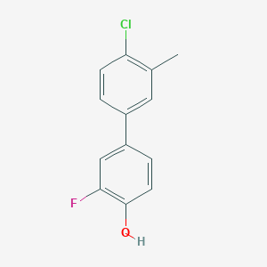 4-(4-Chloro-3-methylphenyl)-2-fluorophenol, 95%