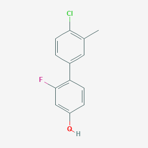 4-(4-Chloro-3-methylphenyl)-3-fluorophenol, 95%