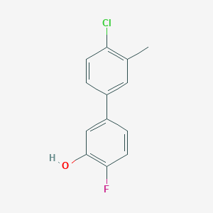 5-(4-Chloro-3-methylphenyl)-2-fluorophenol, 95%