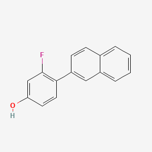 3-Fluoro-4-(naphthalen-2-yl)phenol, 95%