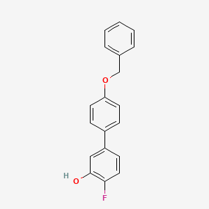 5-(4-Benzyloxyphenyl)-2-fluorophenol, 95%