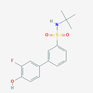 4-(3-t-Butylsulfamoylphenyl)-2-fluorophenol, 95%