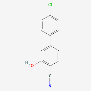 5-(4-Chlorophenyl)-2-cyanophenol, 95%
