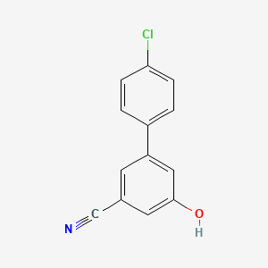 5-(4-Chlorophenyl)-3-cyanophenol, 95%