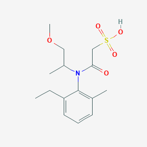 molecular formula C15H23NO5S B063765 甲草胺乙磺酸 CAS No. 171118-09-5