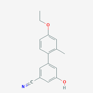 3-Cyano-5-(4-ethoxy-2-methylphenyl)phenol