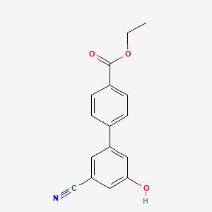 3-Cyano-5-(4-ethoxycarbonylphenyl)phenol, 95%