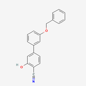 5-(3-Benzyloxyphenyl)-2-cyanophenol, 95%