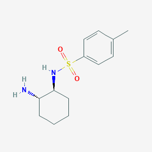 molecular formula C13H20N2O2S B063778 Benzenesulfonamide, N-[(1S,2S)-2-aminocyclohexyl]-4-methyl- CAS No. 174291-97-5