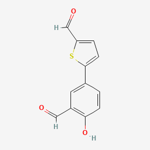 4-(5-Formylthiophen-2-yl)-2-formylphenol, 95%