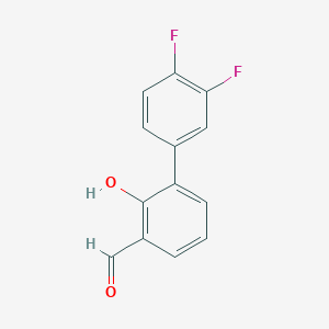 6-(3,4-Difluorophenyl)-2-formylphenol, 95%