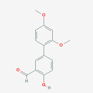 4-(2,4-Dimethoxyphenyl)-2-formylphenol, 95%