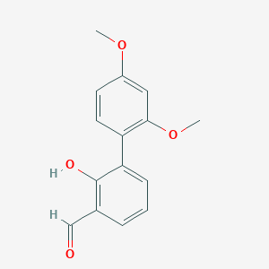 6-(2,4-Dimethoxyphenyl)-2-formylphenol, 95%