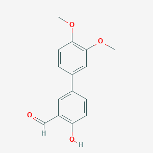 4-(3,4-Dimethoxyphenyl)-2-formylphenol, 95%