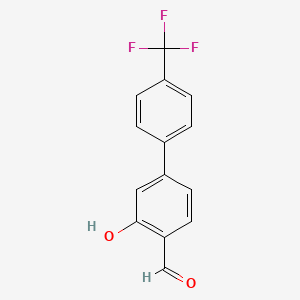 2-Formyl-5-(4-trifluoromethylphenyl)phenol, 95%