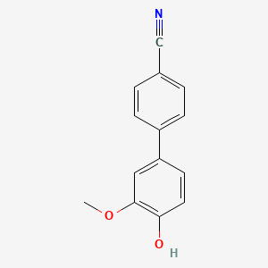 4-(4-Cyanophenyl)-2-methoxyphenol, 95%
