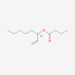 molecular formula C12H22O2 B063795 1-Octen-3-yl butyrate CAS No. 164578-37-4