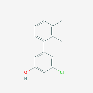 molecular formula C14H13ClO B6380753 3-Chloro-5-(2,3-dimethylphenyl)phenol, 95% CAS No. 1261904-41-9