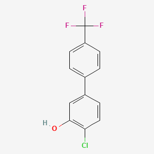 2-Chloro-5-(4-trifluoromethylphenyl)phenol, 95%
