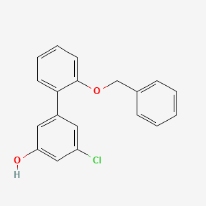 5-(2-Benzyloxyphenyl)-3-chlorophenol, 95%