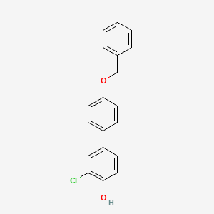 4-(4-Benzyloxyphenyl)-2-chlorophenol, 95%