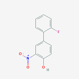 4-(2-Fluorophenyl)-2-nitrophenol, 95%