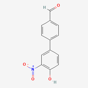 4-(4-Formylphenyl)-2-nitrophenol, 95%