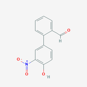 4-(2-Formylphenyl)-2-nitrophenol, 95%