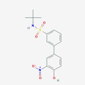 4-(3-t-Butylsulfamoylphenyl)-2-nitrophenol, 95%