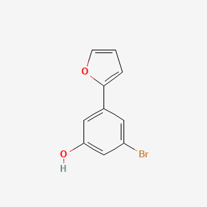 3-Bromo-5-(furan-2-yl)phenol, 95%