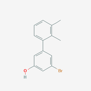 molecular formula C14H13BrO B6383190 3-Bromo-5-(2,3-dimethylphenyl)phenol, 95% CAS No. 1261924-91-7