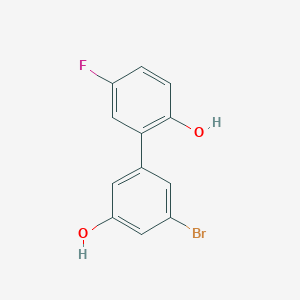 3-Bromo-5-(5-fluoro-2-hydroxyphenyl)phenol, 95%