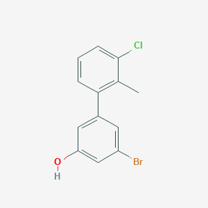 3-Bromo-5-(3-chloro-2-methylphenyl)phenol, 95%