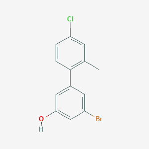 3-Bromo-5-(4-chloro-2-methylphenyl)phenol, 95%