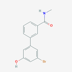 3-Bromo-5-[3-(N-methylaminocarbonyl)phenyl]phenol, 95%