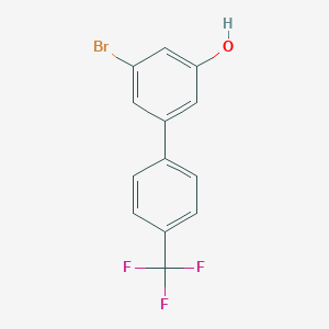 3-Bromo-5-(4-trifluoromethylphenyl)phenol, 95%