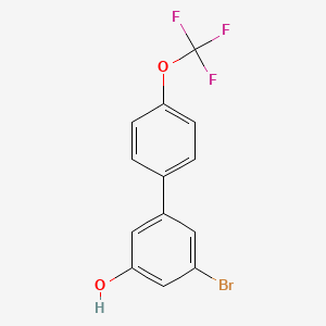 3-Bromo-5-(4-trifluoromethoxyphenyl)phenol, 95%