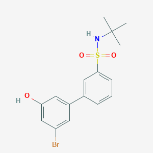 3-Bromo-5-(3-t-butylsulfamoylphenyl)phenol, 95%