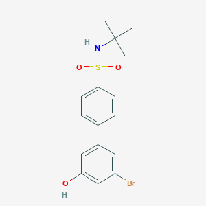3-Bromo-5-(4-t-butylsulfamoylphenyl)phenol, 95%