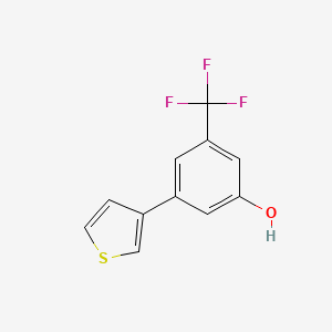 5-(Thiophen-3-yl)-3-trifluoromethylphenol, 95%