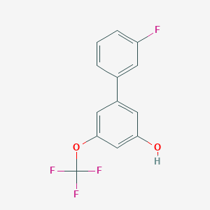 5-(3-Fluorophenyl)-3-trifluoromethoxyphenol, 95%