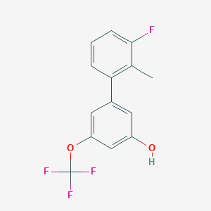 5-(3-Fluoro-2-methylphenyl)-3-trifluoromethoxyphenol, 95%