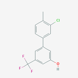 5-(3-Chloro-4-methylphenyl)-3-trifluoromethylphenol, 95%