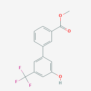 5-(3-Methoxycarbonylphenyl)-3-trifluoromethylphenol, 95%