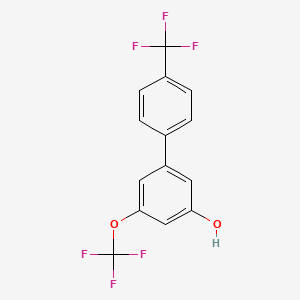 5-(4-Trifluoromethylphenyl)-3-trifluoromethoxyphenol