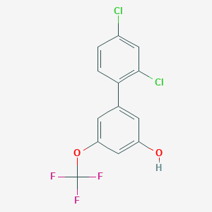 5-(2,4-Dichlorophenyl)-3-trifluoromethoxyphenol, 95%