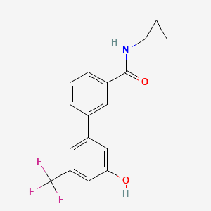 5-[3-(Cyclopropylaminocarbonyl)phenyl]-3-trifluoromethylphenol, 95%