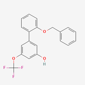 5-(2-Benzyloxyphenyl)-3-trifluoromethoxyphenol, 95%